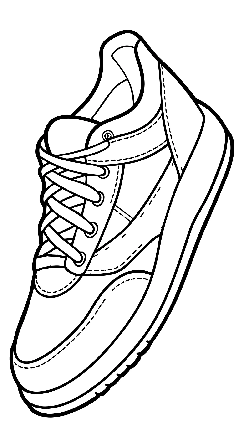 coloriage de chaussures